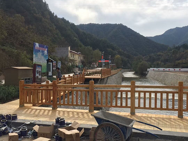 護(hù)欄、棧道、古木橋